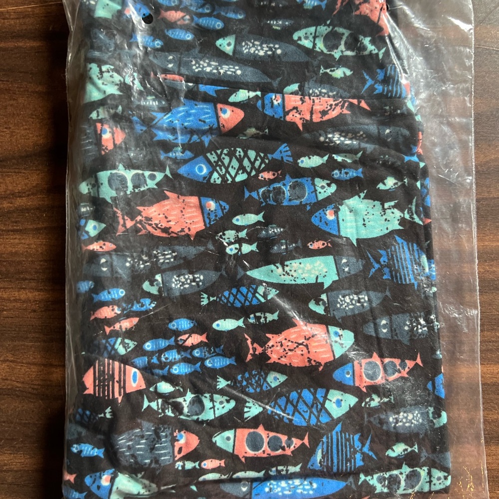 LuLaRoe Fish Pattern Leggings